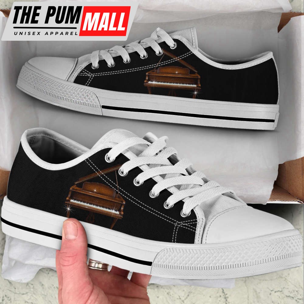 piano-black-low-top-canvas-shoes-comfortable-fashion-gift-for-adults-ieuo1551 Piano Black Low Top Canvas Shoes: Comfortable Fashion Gift for Adults