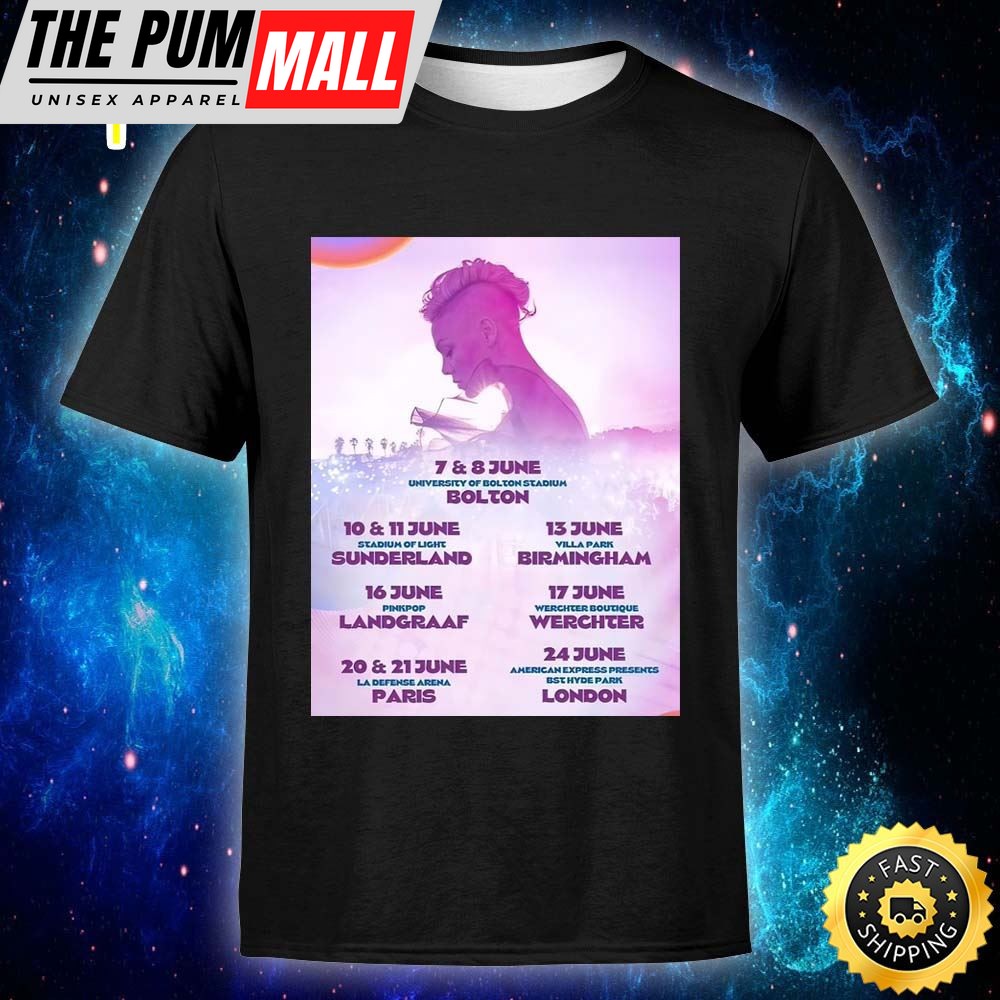 Pink Announces US Summer Carnival 2025 Stadium Tour Dates Unisex T-shirt