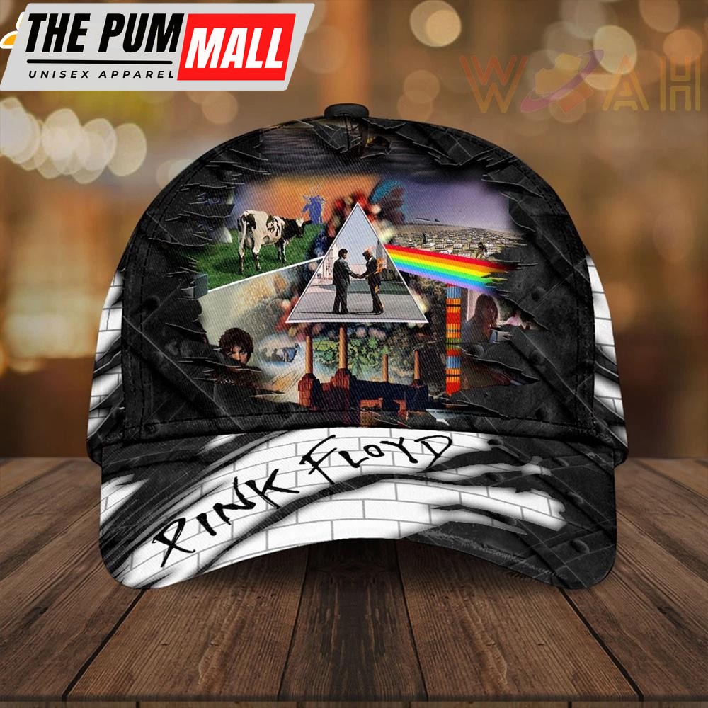 Pink Floyd Baseball Cap Print For Fans