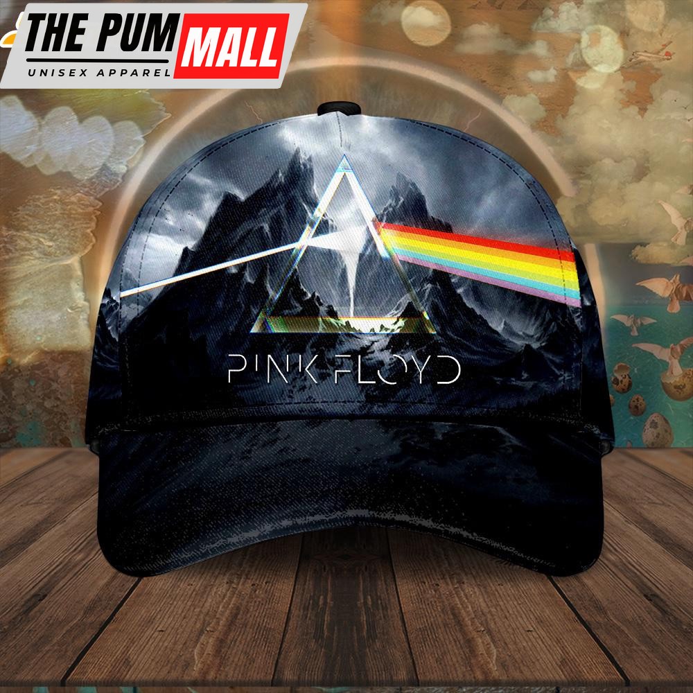 Pink Floyd Music Pattern Baseball Cap Print For Fans