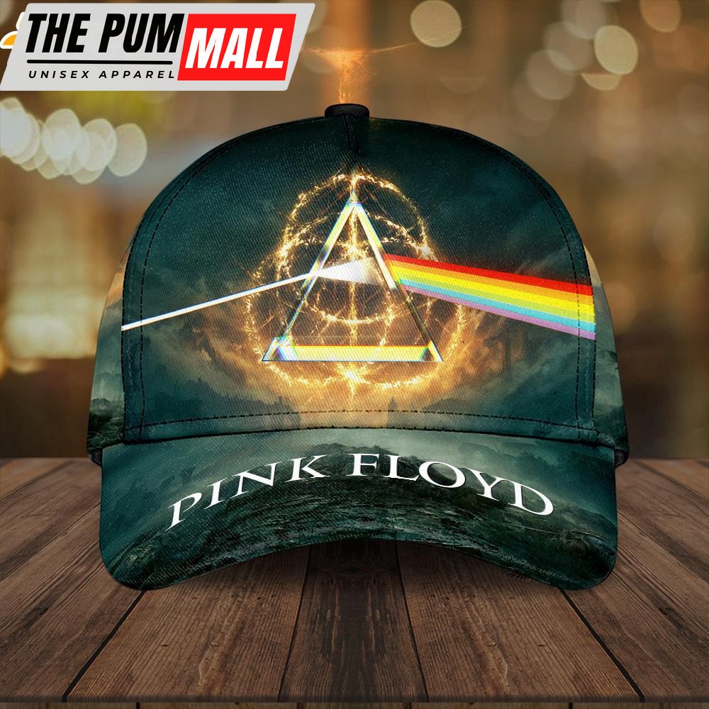 Pink Floyd Pattern Baseball Cap Print For Fans