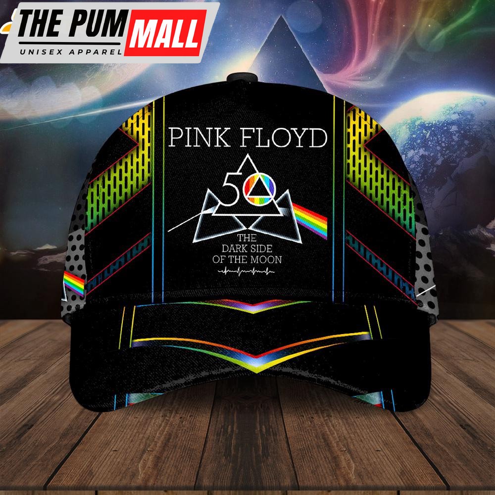 Pink Floyd The Dark Side On The Moon Baseball Cap Print For Fans