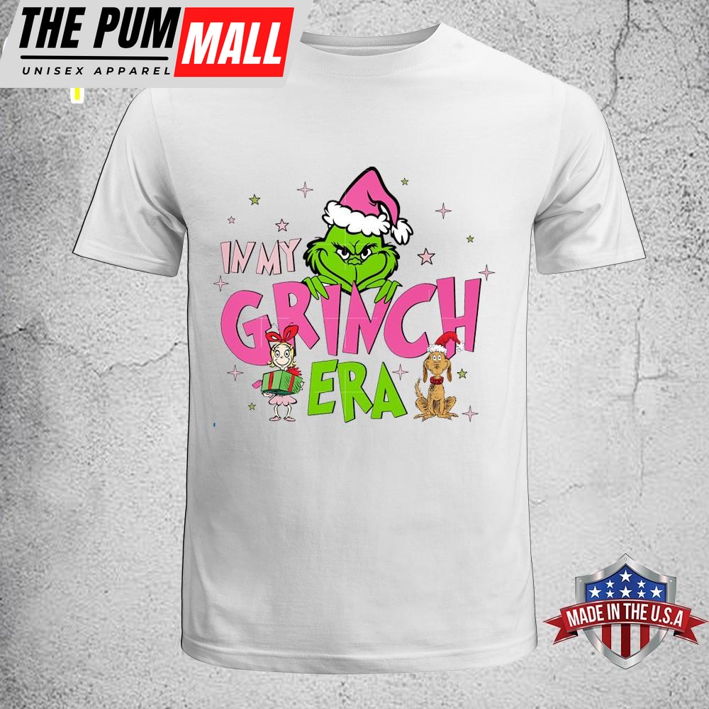 Pink Grinch In My Grinch Era Christmas Unisex T-Shirt, Sweatshirt, Hoodie