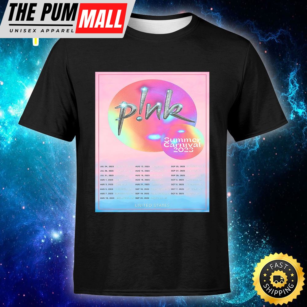 Pink Summer Canival Tour 2025 Unisex T-Shirt