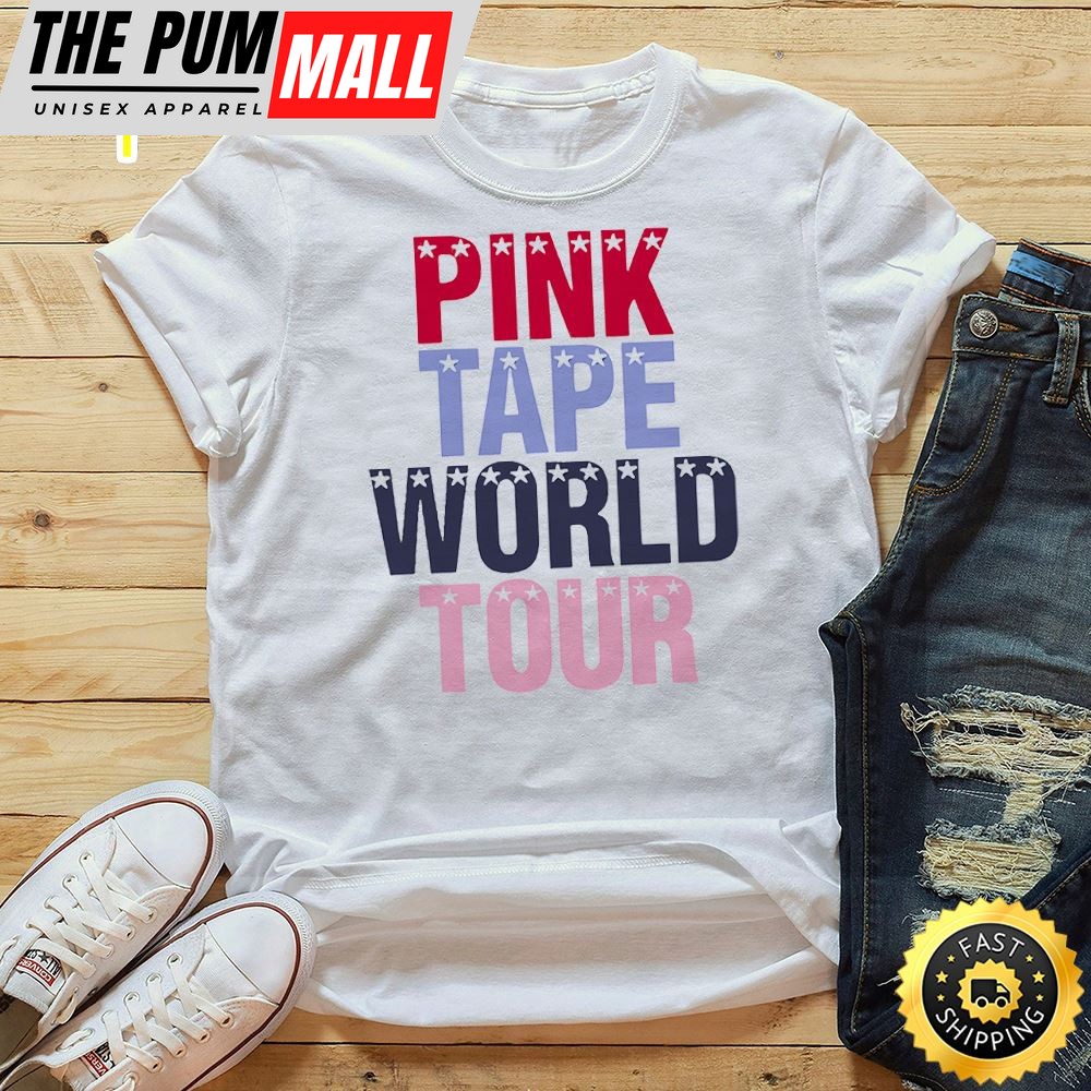 Pink Tape World Tour 2025 Unisex T-Shirt