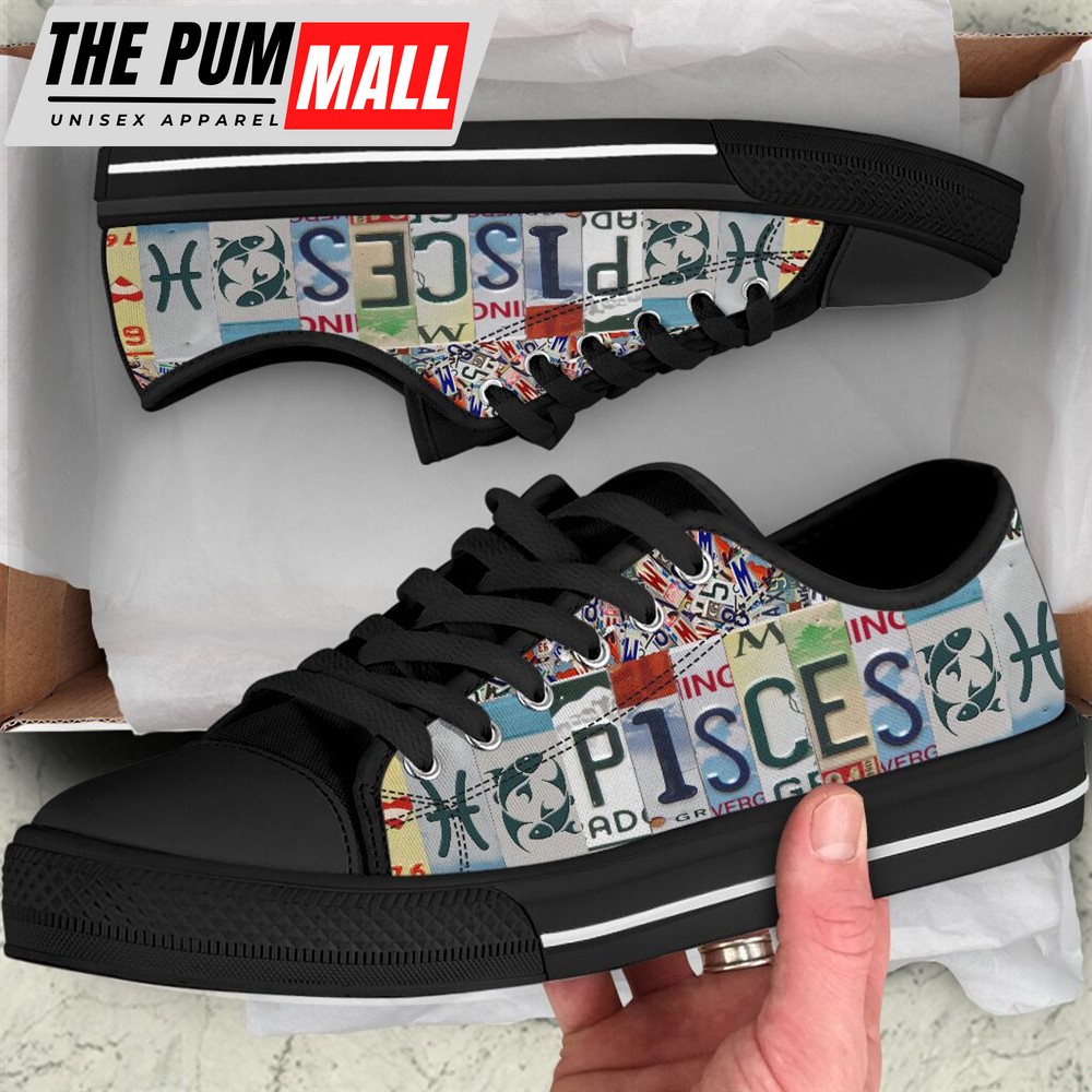 pisces-license-plates-low-top-pisces-zodiac-sign-pisces-horoscope-shoes-canv-2w85v6d0 Pisces License Plates Low Top – Pisces Zodiac Sign Pisces Horoscope Shoes – Canvas Print Casual Shoes Gift For Adults