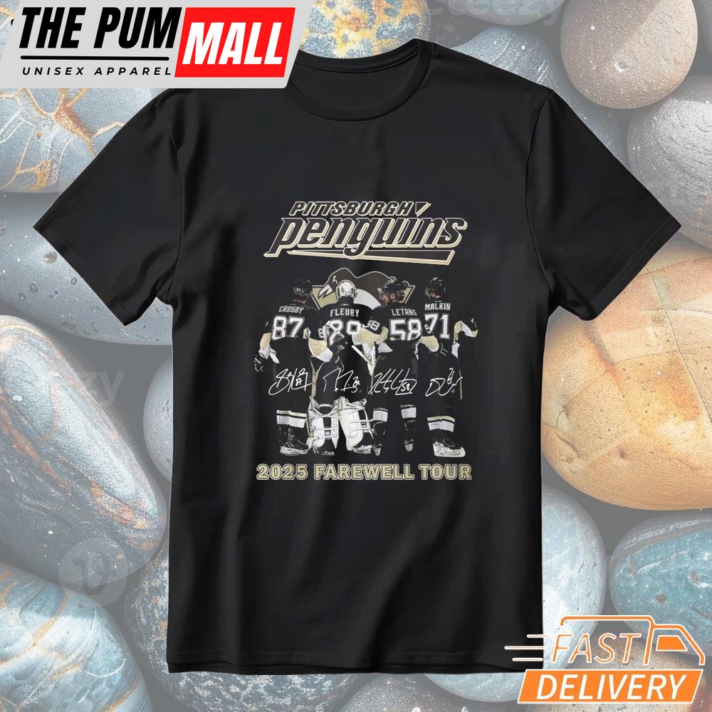 Pittsburgh Penguins 2025 Farewell Tour T-Shirt