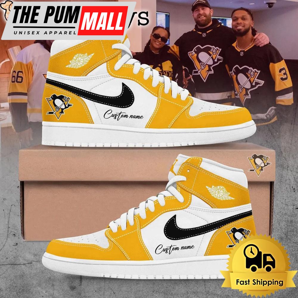 Pittsburgh Penguins Custom Name For Fans Air Jd 1 Shoes