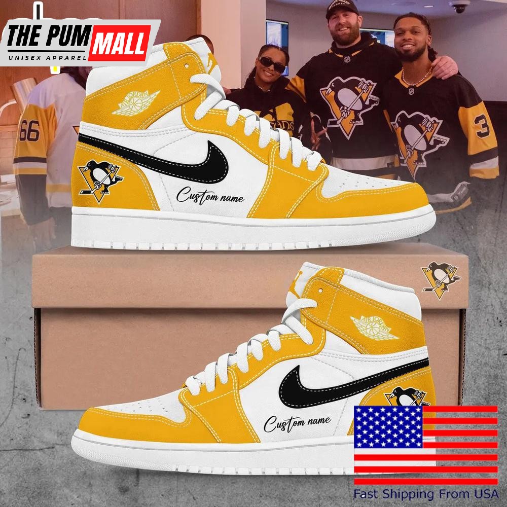 Pittsburgh Penguins Custom Name For Fans Air Jd 1 Shoes, Mens Running Shoes