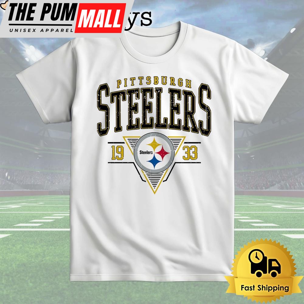 Pittsburgh Steelers 1933 Logo T Shirt