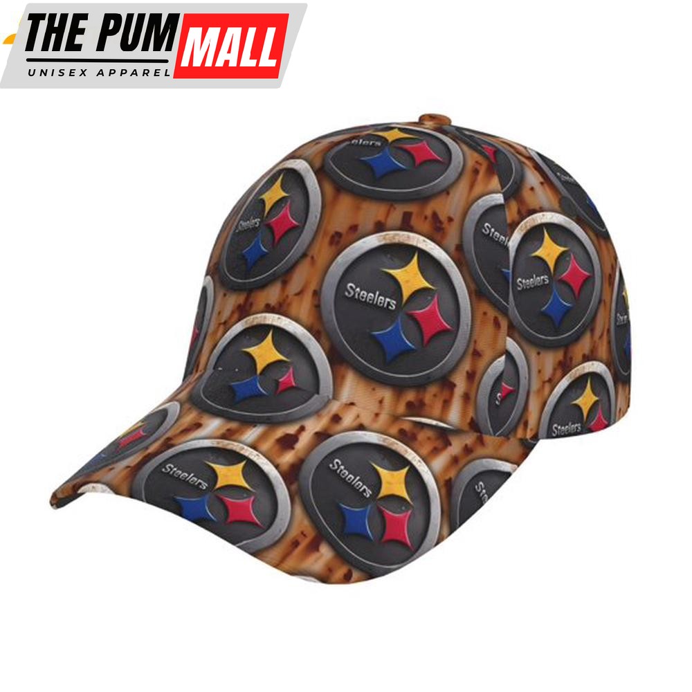 Pittsburgh Steelers Logo Baseball Caps