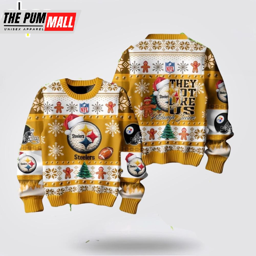 Pittsburgh Steelers Merry Christmas Sweater Shirt