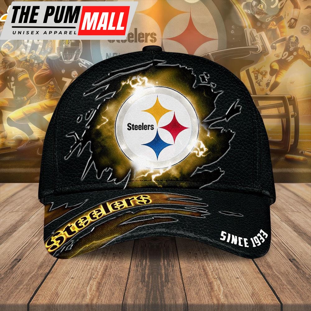 Pittsburgh Steelers NFL Since 1933 Baseball Caps