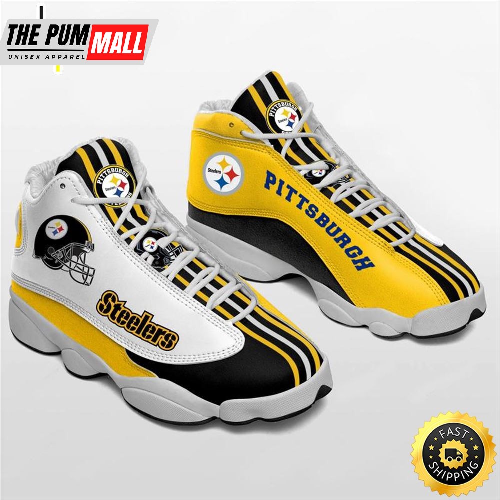 Pittsburgh Steelers Nfl Ver 1 Air Jd 13 Sneaker
