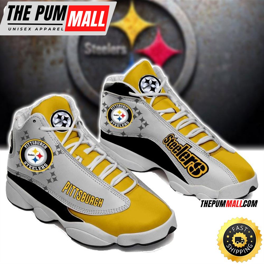 Pittsburgh Steelers Nfl Ver 10 Air Jd 13 Sneaker