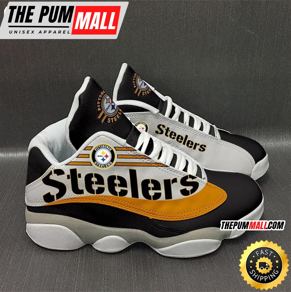 Pittsburgh Steelers Nfl Ver 11 Air Jd 13 Sneaker