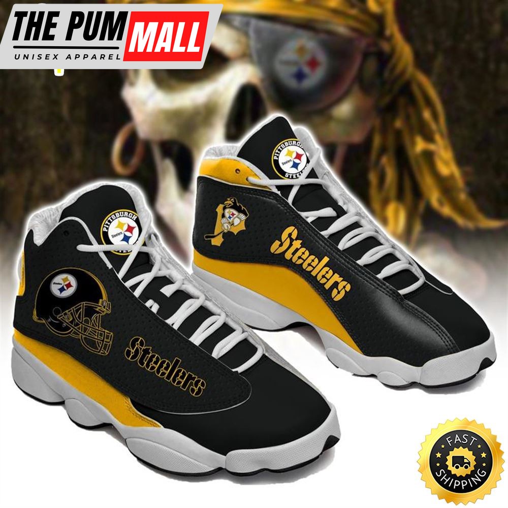 Pittsburgh Steelers Nfl Ver 14 Air Jd 13 Sneaker