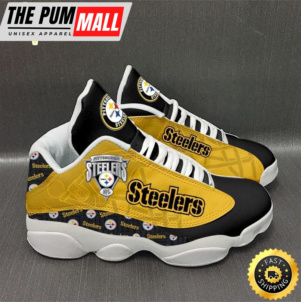 Pittsburgh Steelers Nfl Ver 3 Air Jd 13 Sneaker