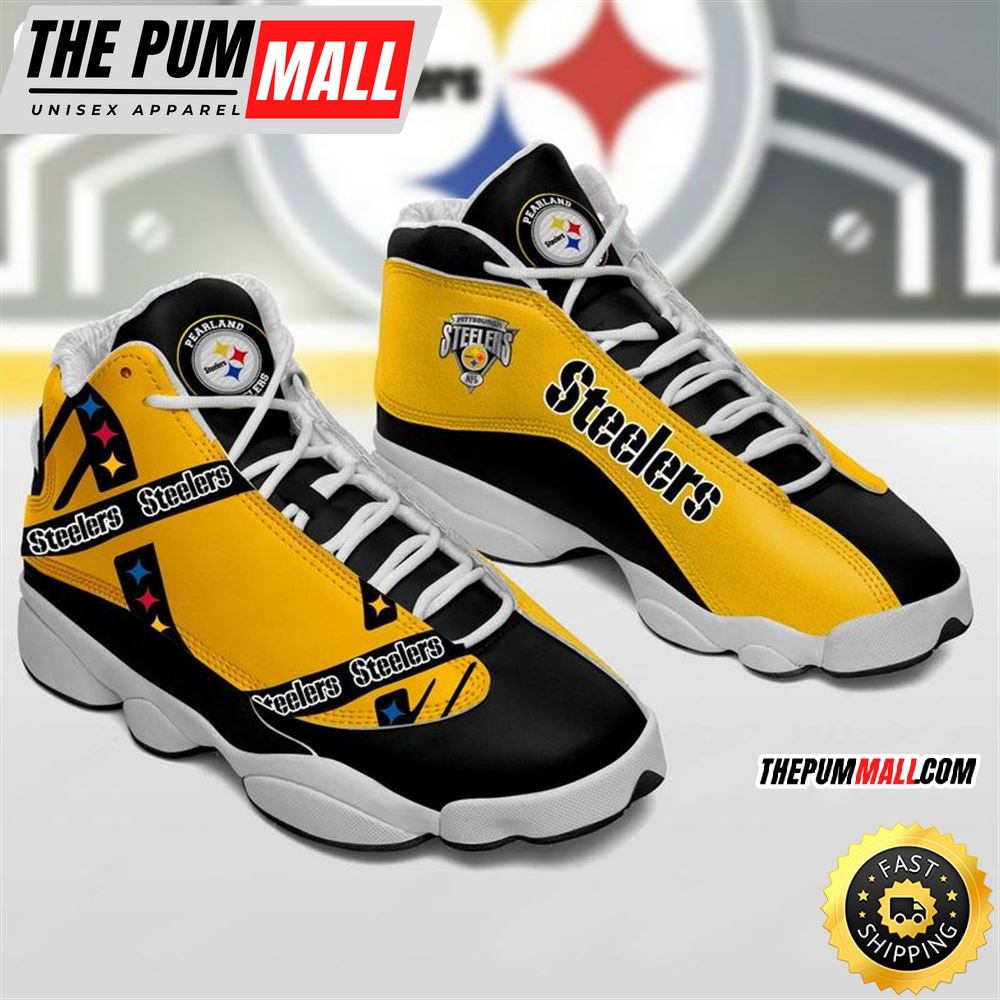 Pittsburgh Steelers Nfl Ver 6 Air Jd 13 Sneaker
