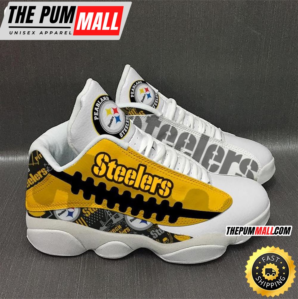 Pittsburgh Steelers Nfl Ver 7 Air Jd 13 Sneaker