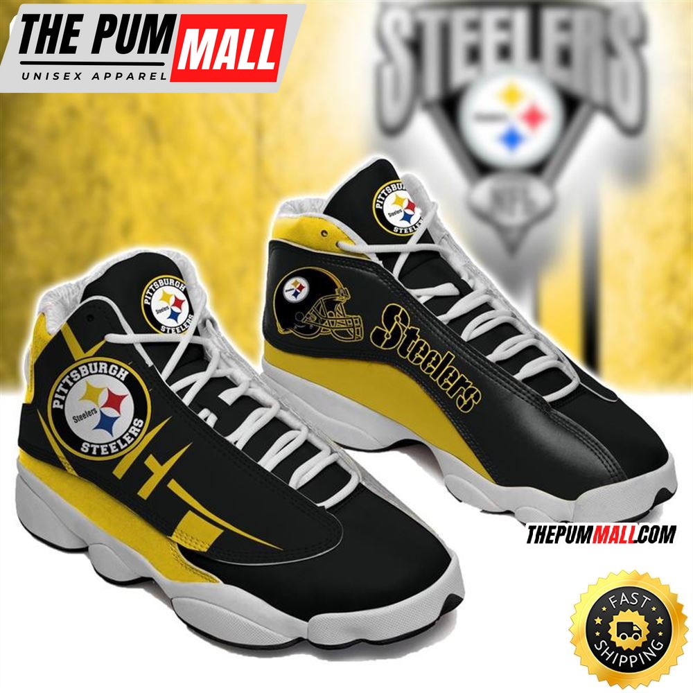 Pittsburgh Steelers Nfl Ver 8 Air Jd 13 Sneaker