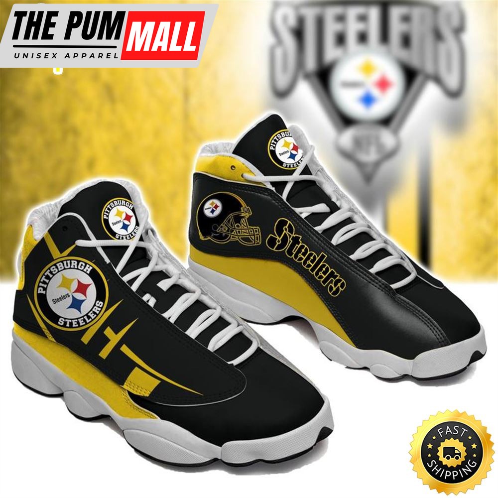 Pittsburgh Steelers Nfl Ver 8 Air Jd 13 Sneaker