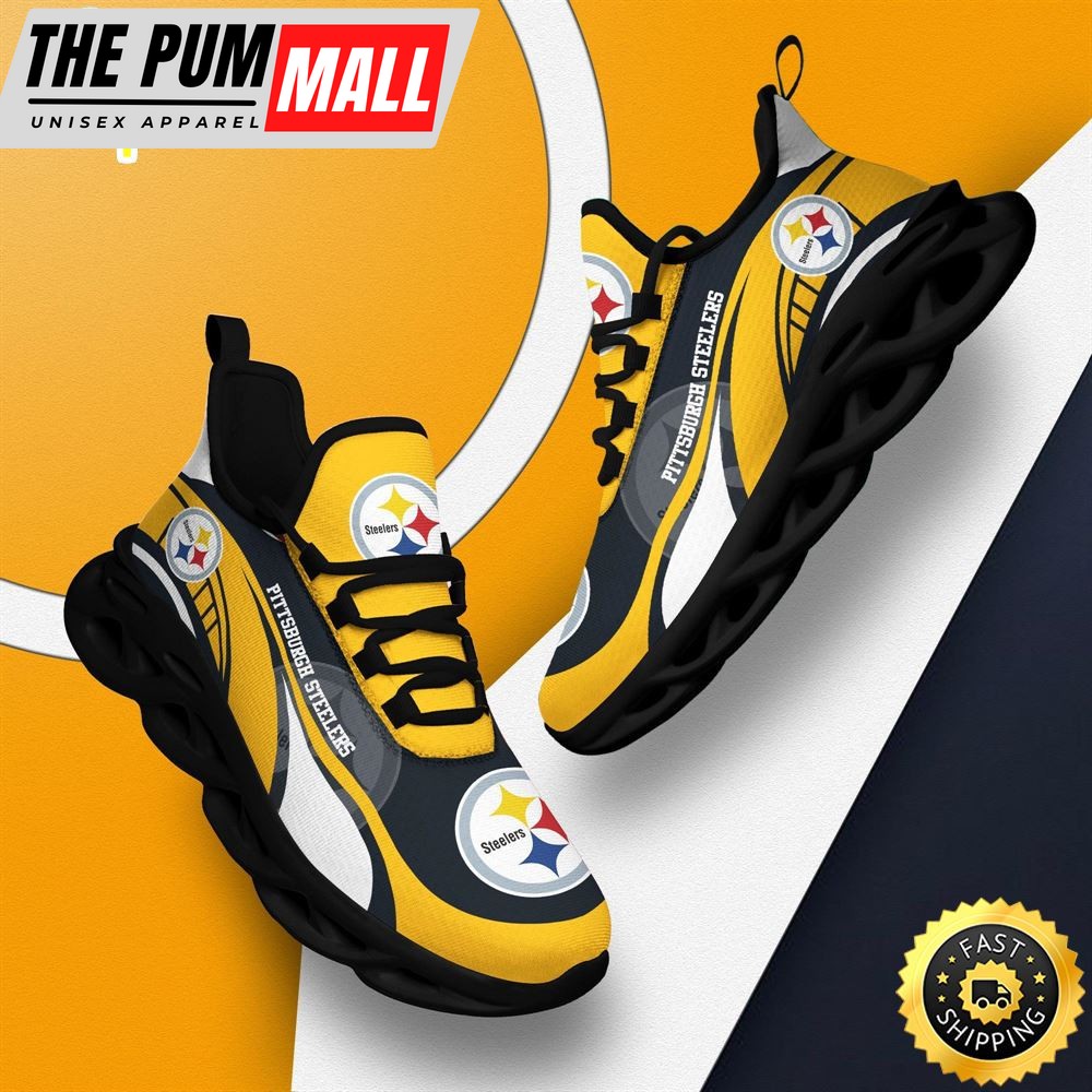 Pittsburgh Steelers Sneakers Max Soul Trending Summer