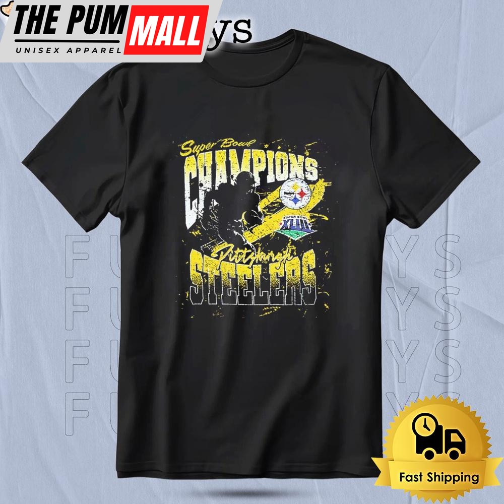 Pittsburgh Steelers Super Bowl Champions Xliii Vintage T Shirt