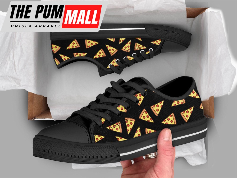 pizza-printed-shoes-pizza-sneakers-low-top-converse-style-shoes-for-men-women-y91236e9 Pizza Printed Shoes, Pizza Sneakers Low Top Converse Style Shoes For Men Women