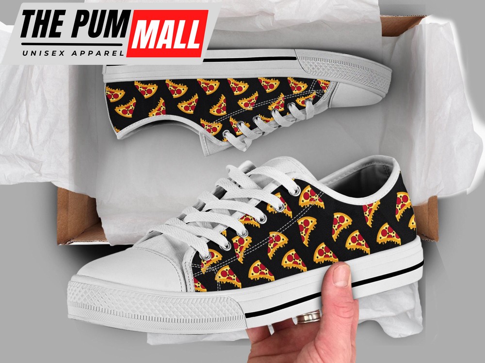 pizza-printed-shoes-pizza-sneakers-low-top-converse-style-shoes-for-men-women-y91236e9 Pizza Printed Shoes, Pizza Sneakers Low Top Converse Style Shoes For Men Women