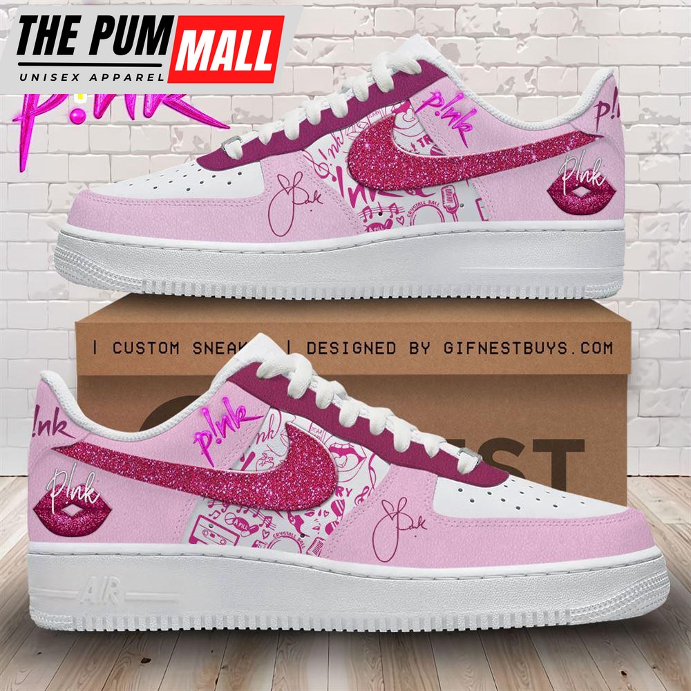 P!Nk Air Force 1 Sneaker For Christmas 2024 Gift For Christmas