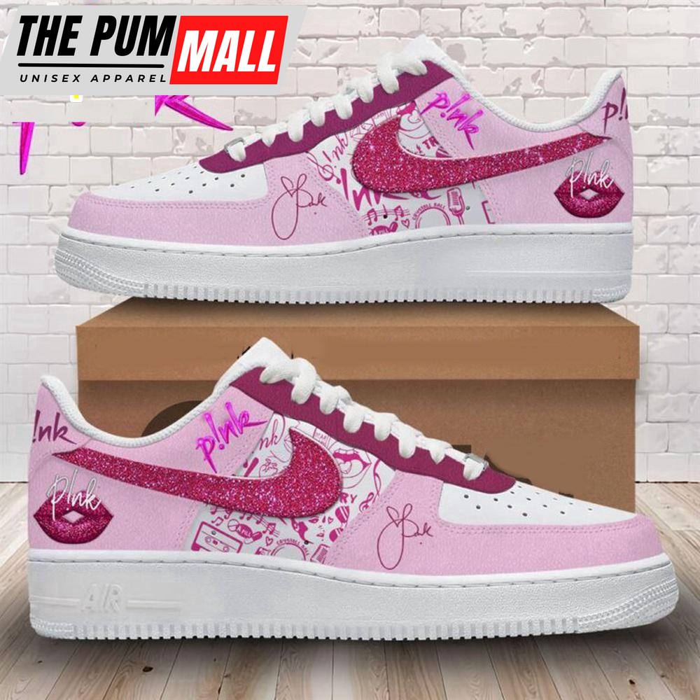 P!Nk Music Air Force 1 Shoes For Fans