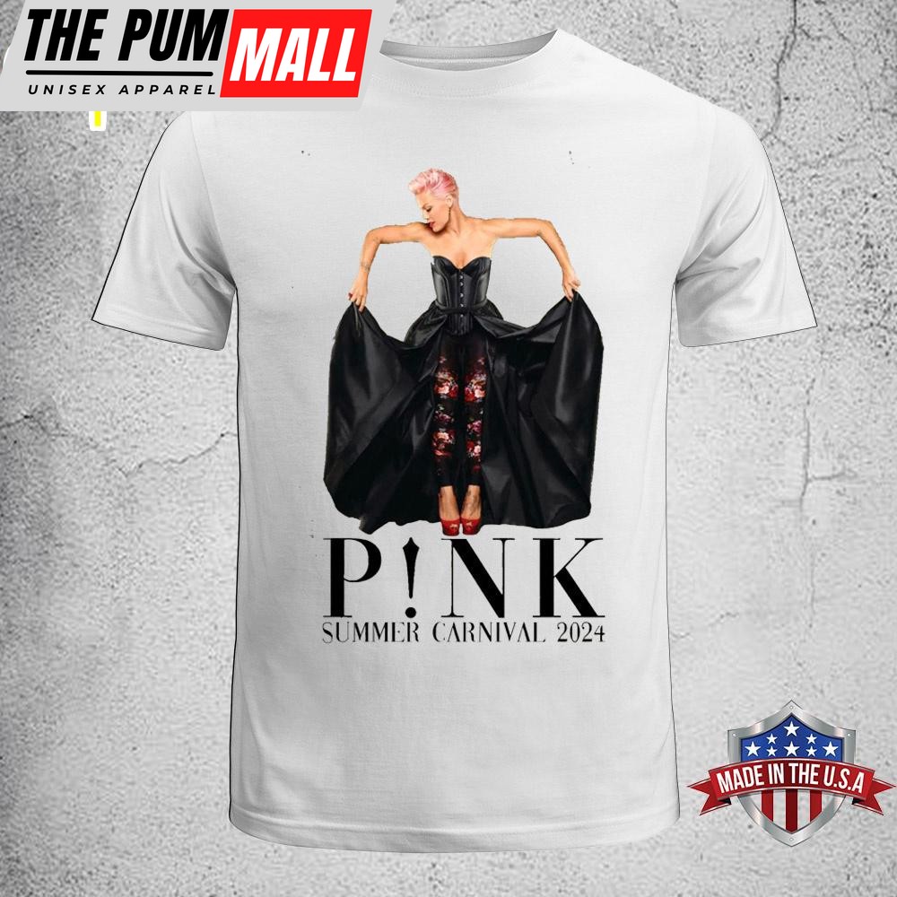 P!nk Pink Singer Summer Carnival 2025 Tour Unisex T-Shirt