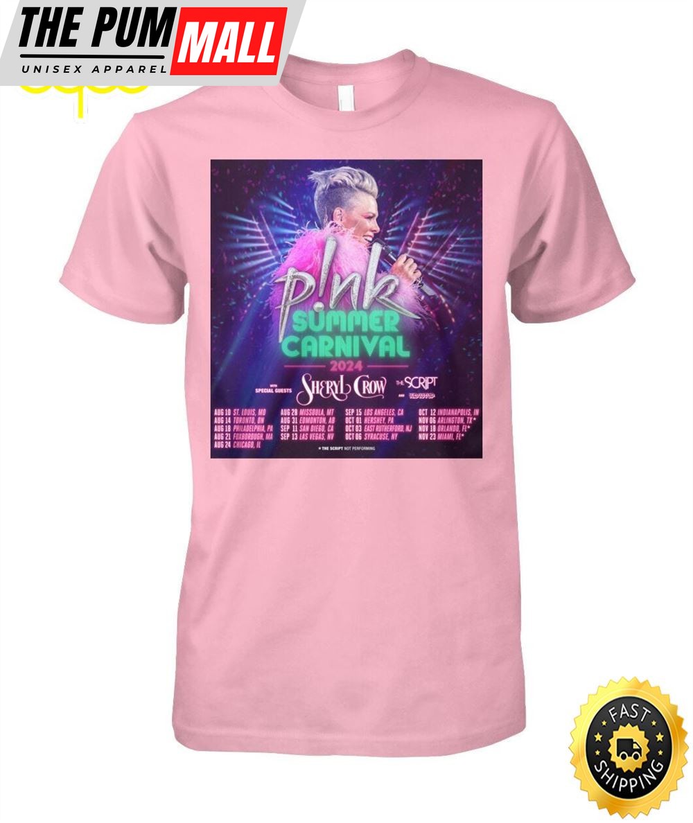 P!nk Summer Carnival US Tour 2025 Shirt
