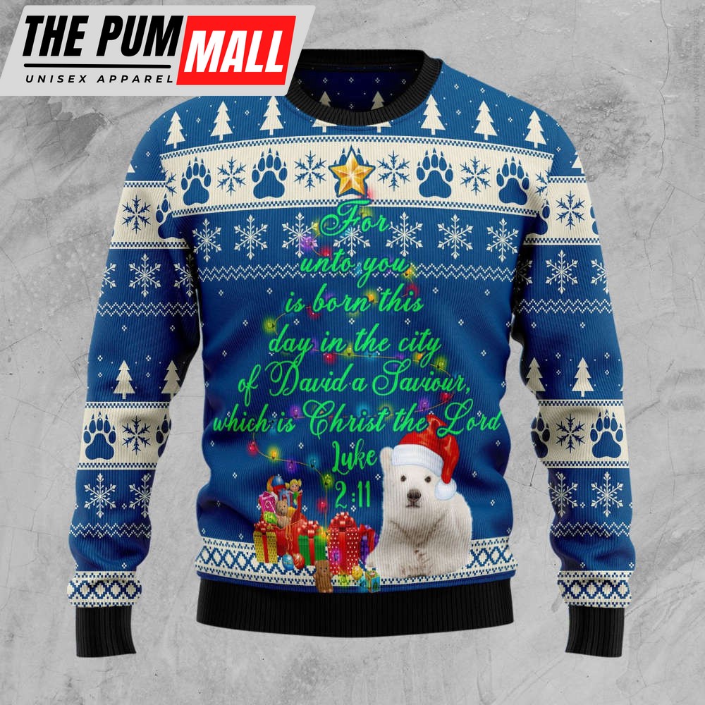Polar Bear Have A Merry Christmas Ugly Christmas Sweater, Gift For Christmas