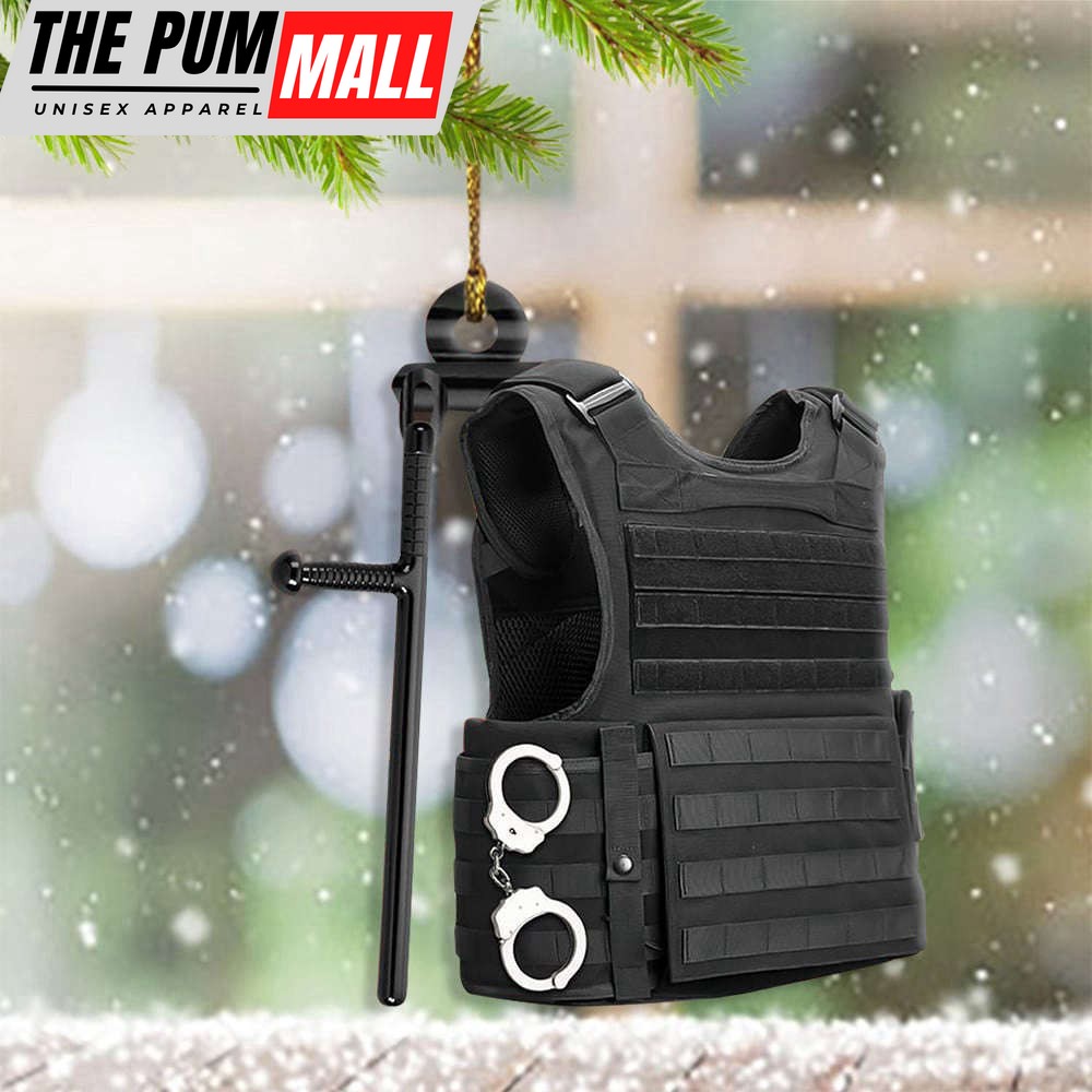 Police Christmas Ornament Proud Police Officer Ornament Christmas Tree Decoration Limited Edition