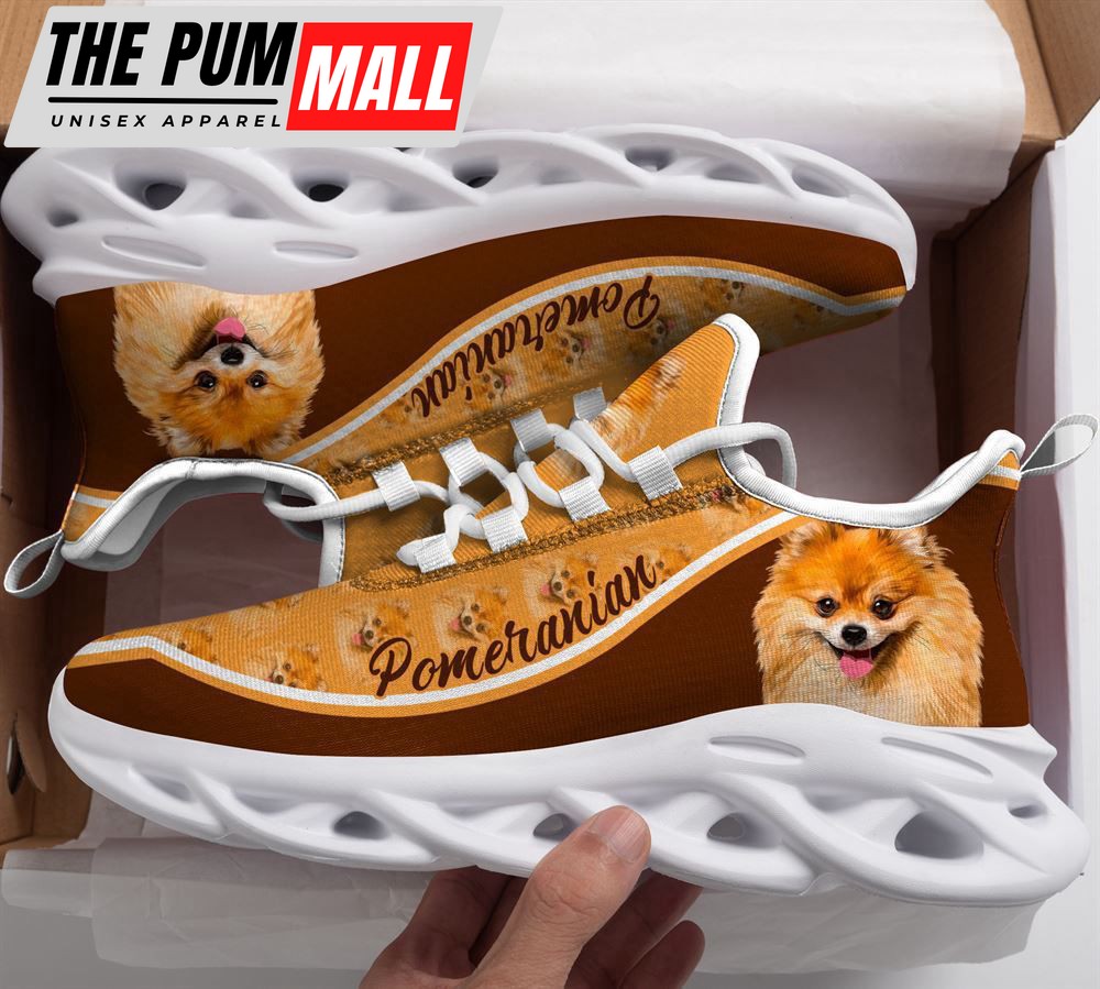 Pomeranian Max Soul Shoes For Women Men, Gift For Dog Lover