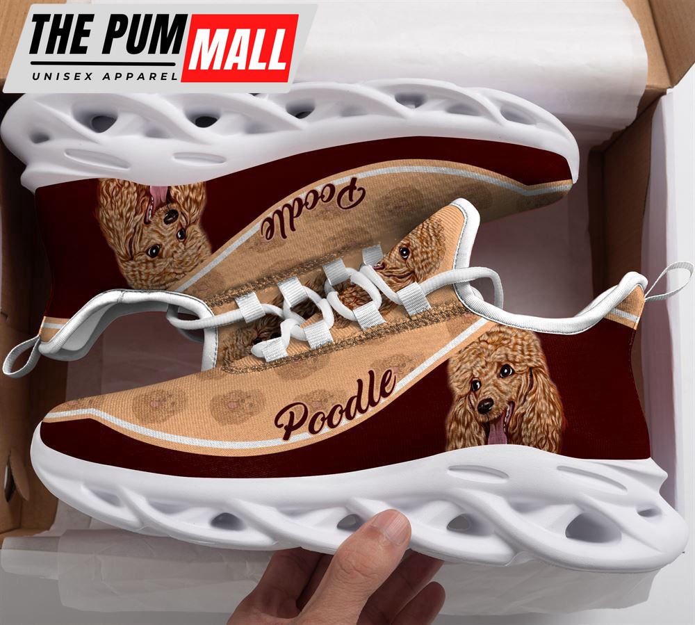 Poodle Max Soul Shoes, Gift For Dog Lover