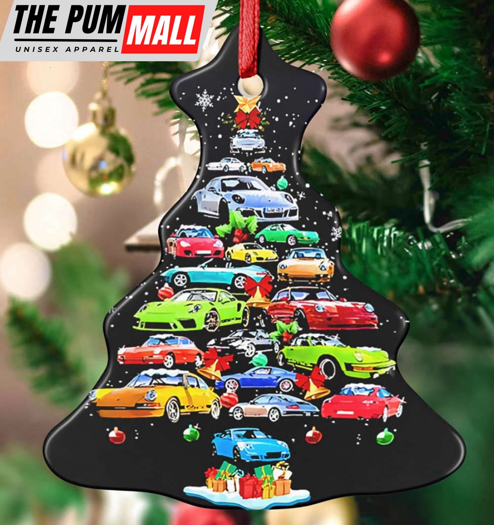 Porsche 911 Christmas Tree Ornament Hanging Christmas Ornaments Gifts For Porsche Lovers Limited Edition