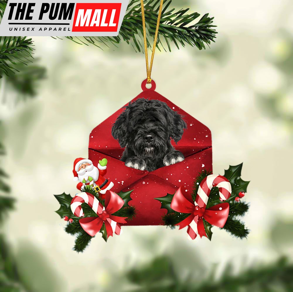 Portuguese Water Christmas Letter Ornament – Car Ornament – Gifts For Pet Owners Limited Edition