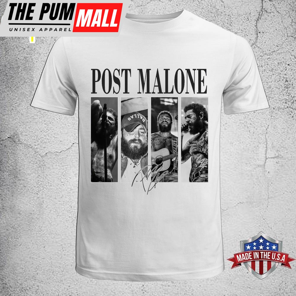 Post Malone Singer Signature Unisex T-Shirt