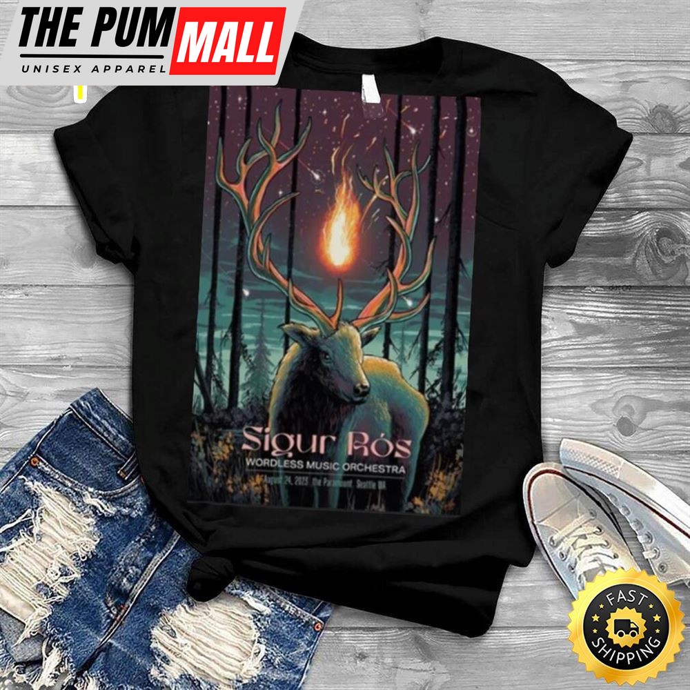 Poster Sigur Rós Paramount Theatre Seattle, WA August 24, 2025 Shirt