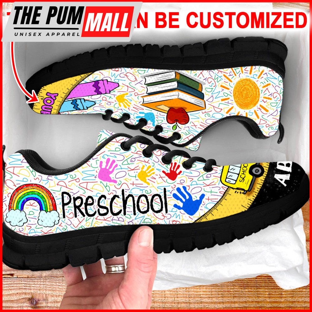 preschool-teacher-shoes-bus-ruler-sneaker-walking-shoes-personalized-custom-cnf7hikq Preschool Teacher Shoes Bus Ruler Sneaker Walking Shoes – Personalized Custom – Best Shoes For Teacher