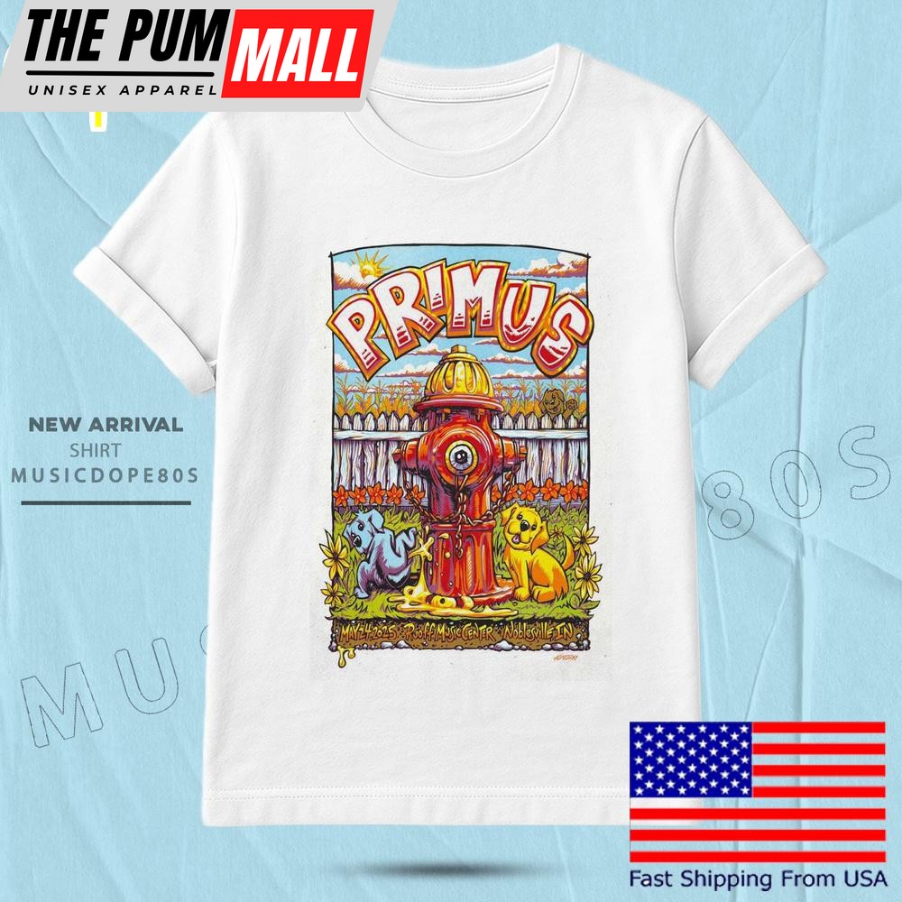 Primus At Ruoff Music Center In Noblesville T Shirt