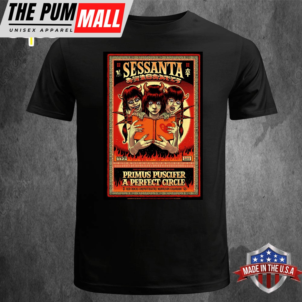 Primus & Puscifer & A Perfect Circle Tour April 26, 2025 Shirt Unisex
