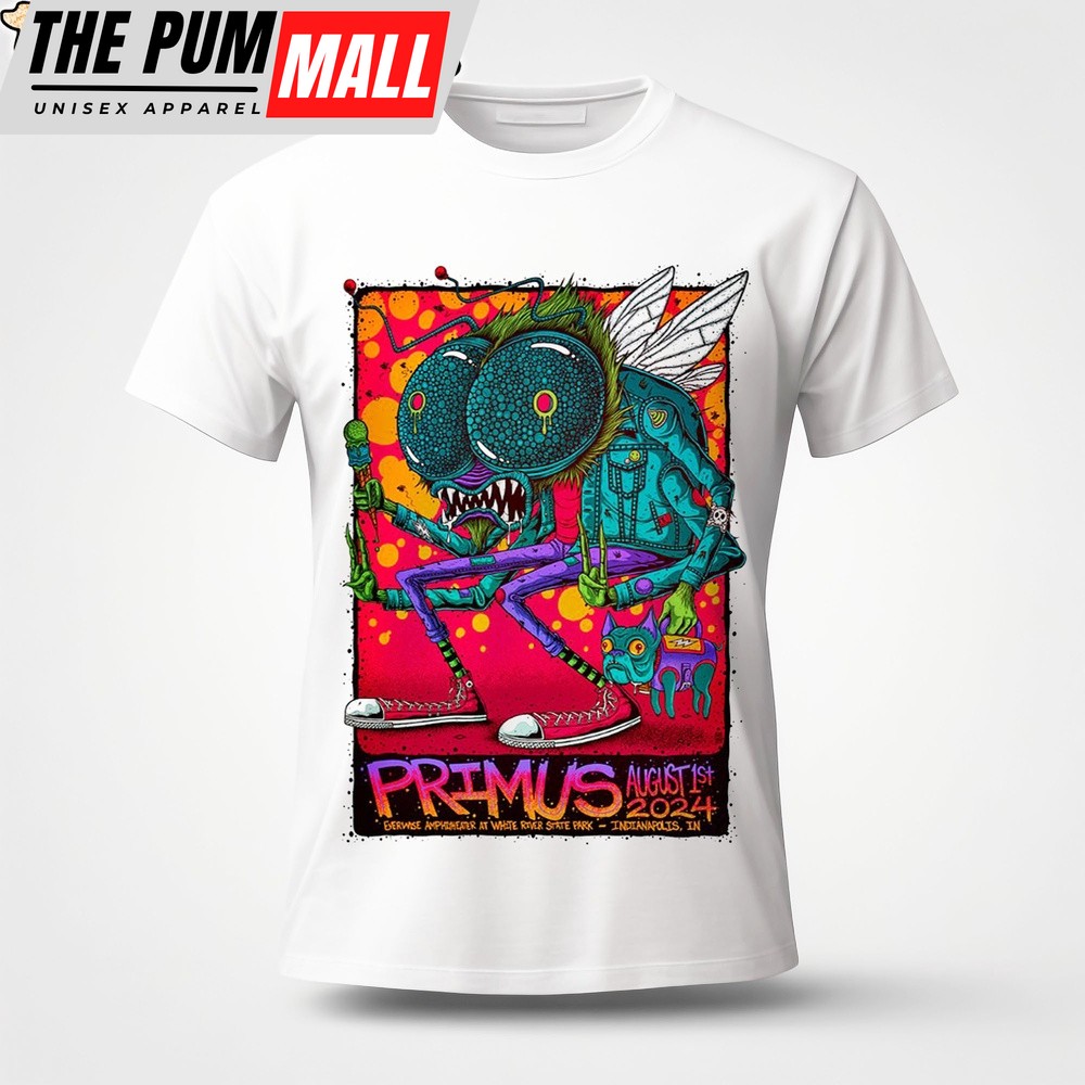Primus Tour In Indianapolis IN On August 1 2024 Unisex T-Shirt
