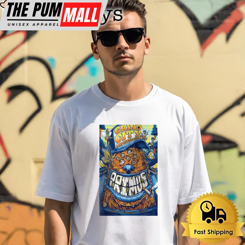 Primus Tour On August 20 2024 Grind City Amphitheater In Memphis Unisex T-Shirt