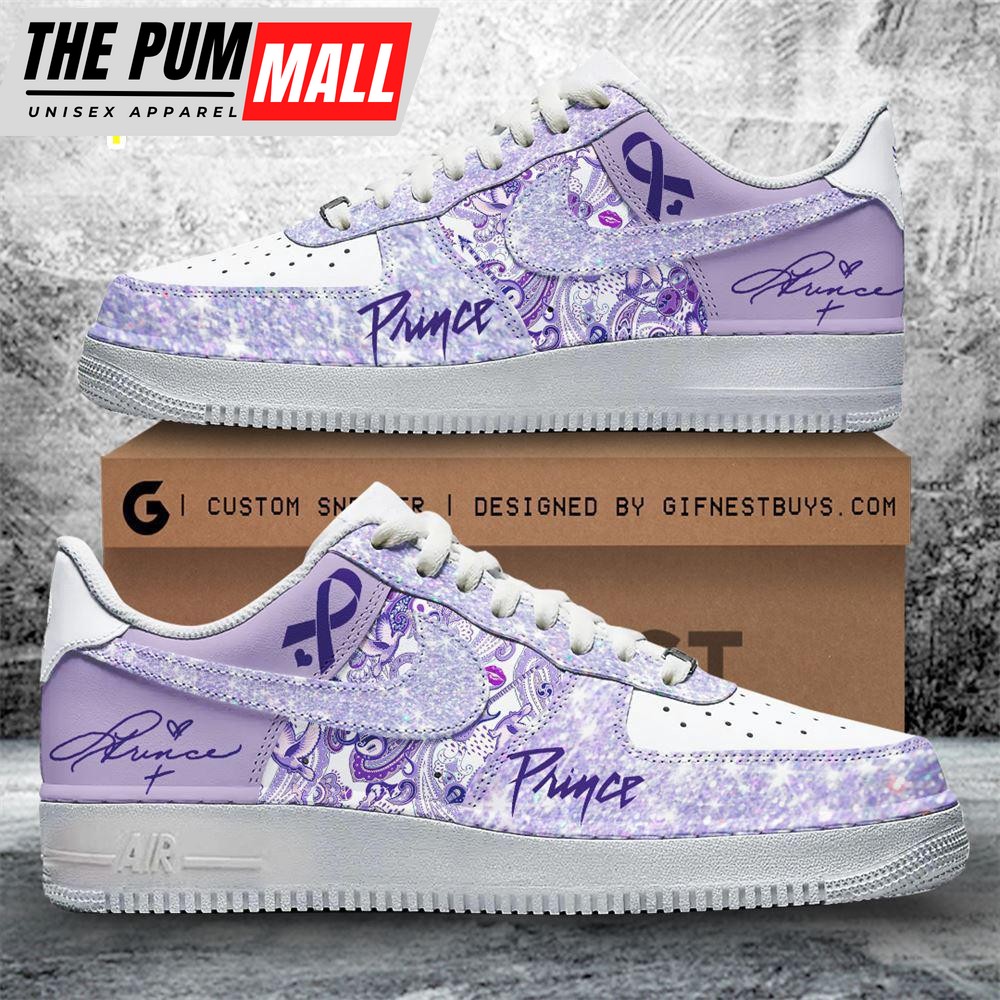 Prince Air Force 1 Sneaker Gift For Christmas Gift For Christmas