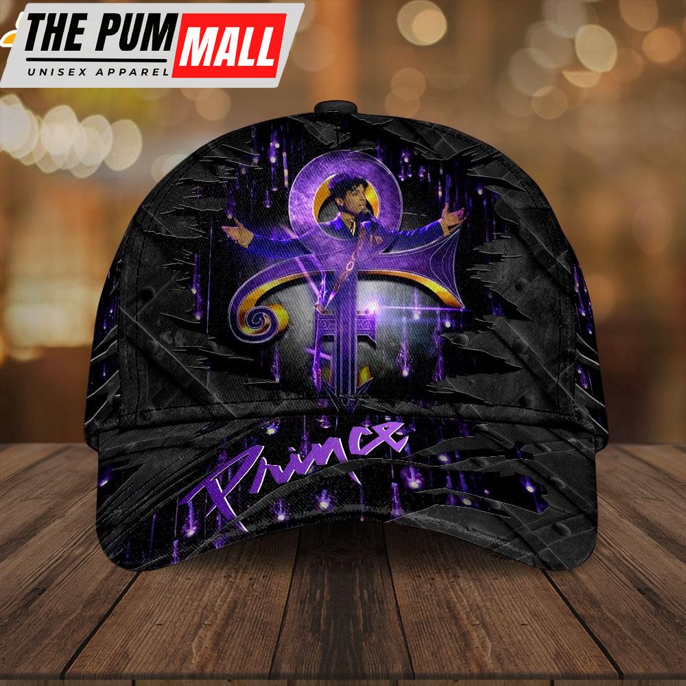 Prince Music Baseball Cap Print For Fans