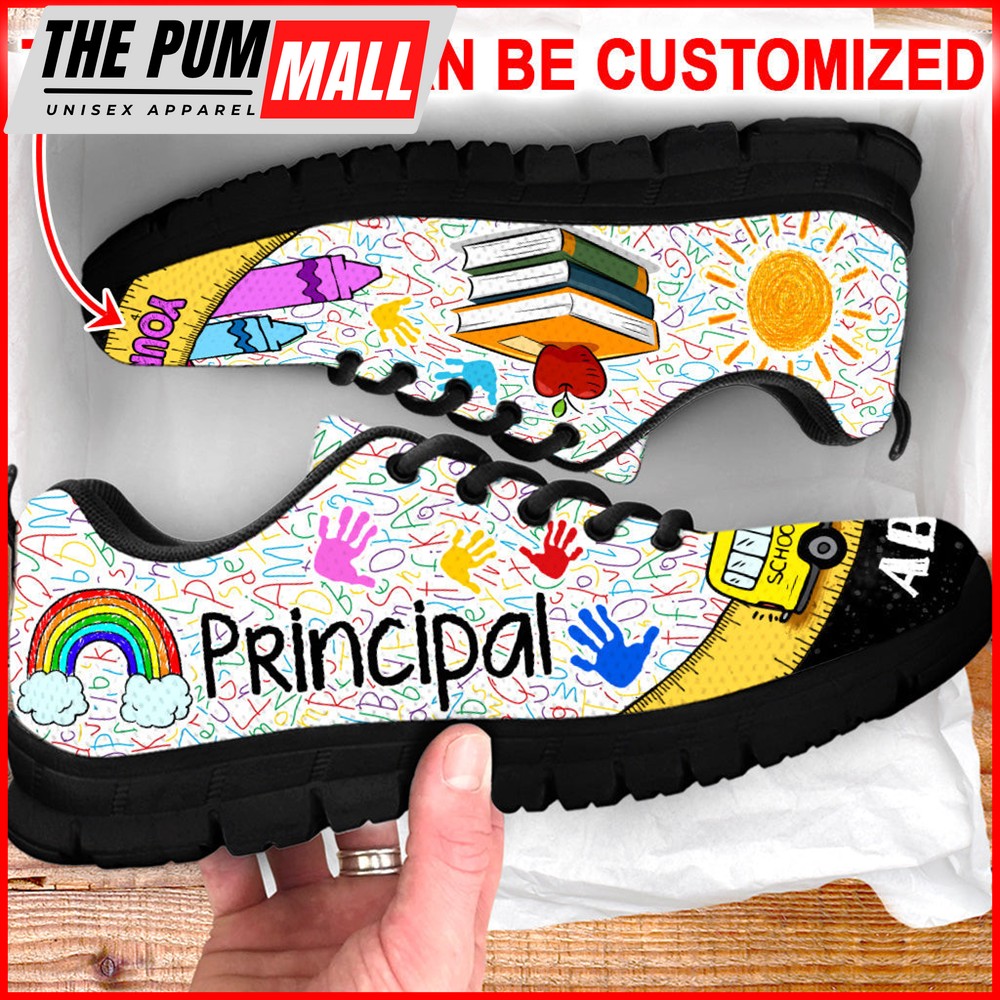 principal-teacher-shoes-bus-ruler-sneaker-walking-shoes-personalized-custom-y560y514 Principal Teacher Shoes Bus Ruler Sneaker Walking Shoes – Personalized Custom – Best Shoes For Teacher